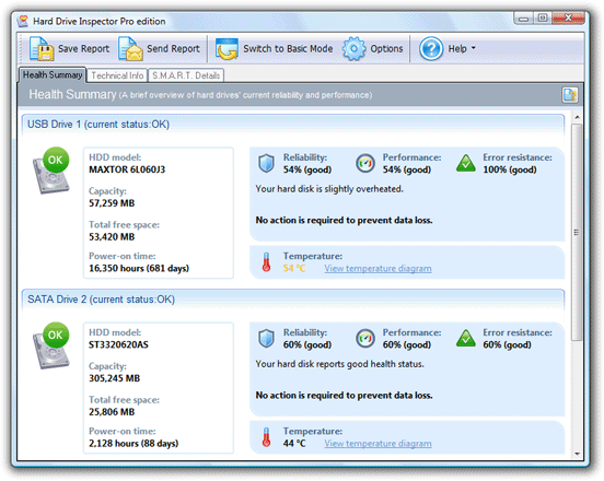 Hard Drive Inspector Screenshot